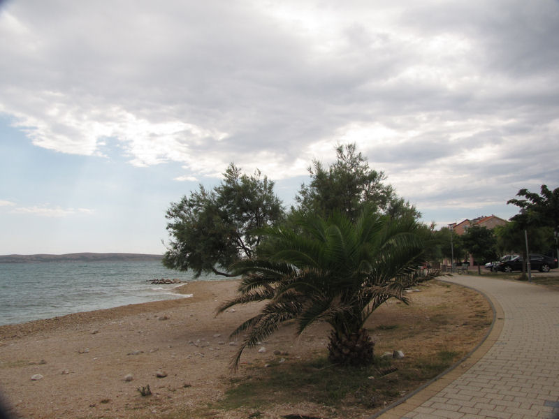Chorvatsko kemp Mali Dubrovnik - Povljana pláž