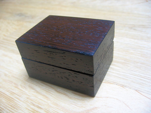 Dřevěná krabička wenge